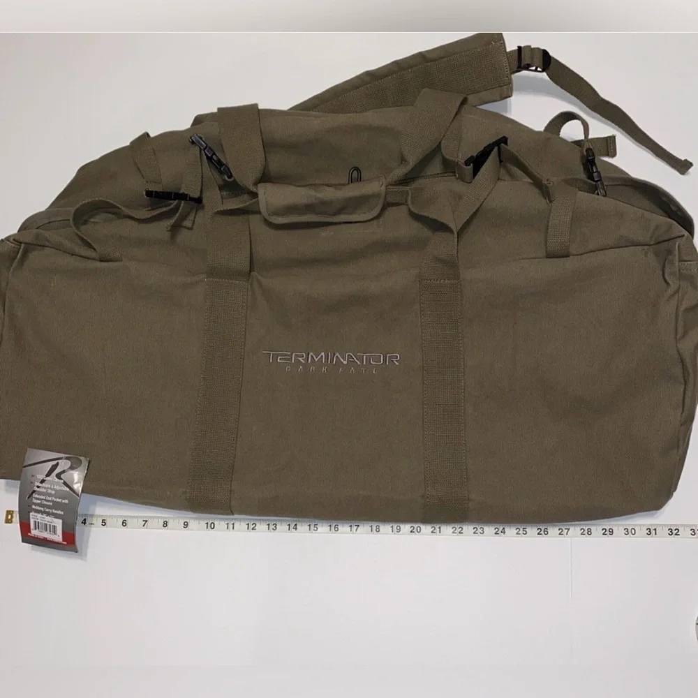 Rothco Terminator Military-Style Olive Duffel Bag